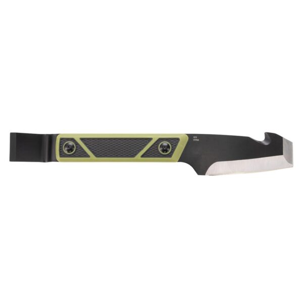 SOG Knives Compound Tac-Pry Fixed Knife 4" Pry Bar Blade Green Black - Precision Shot Firearms