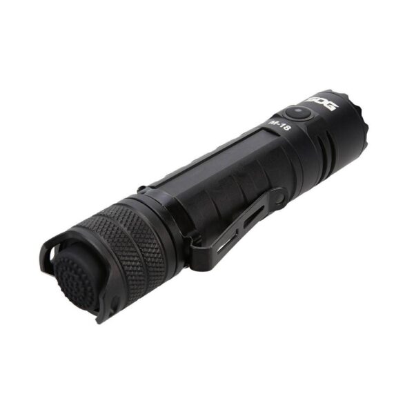 SOG Knives M-18 Flashlight 1900 Lumens Black - Precision Shot Firearms