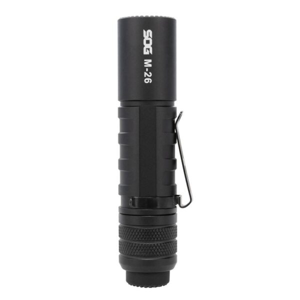 SOG Knives M-26 Flashlight 1300 Lumens Black - Precision Shot Firearms