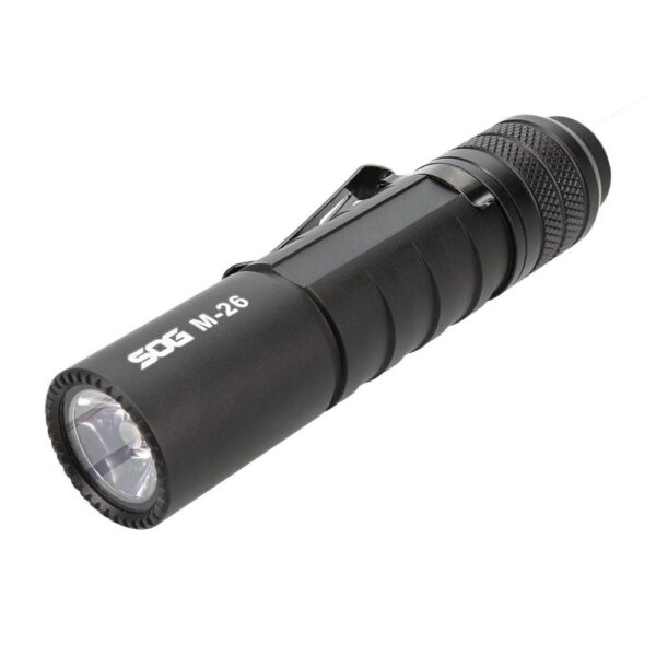 SOG Knives M-26 Flashlight 1300 Lumens Black - Precision Shot Firearms