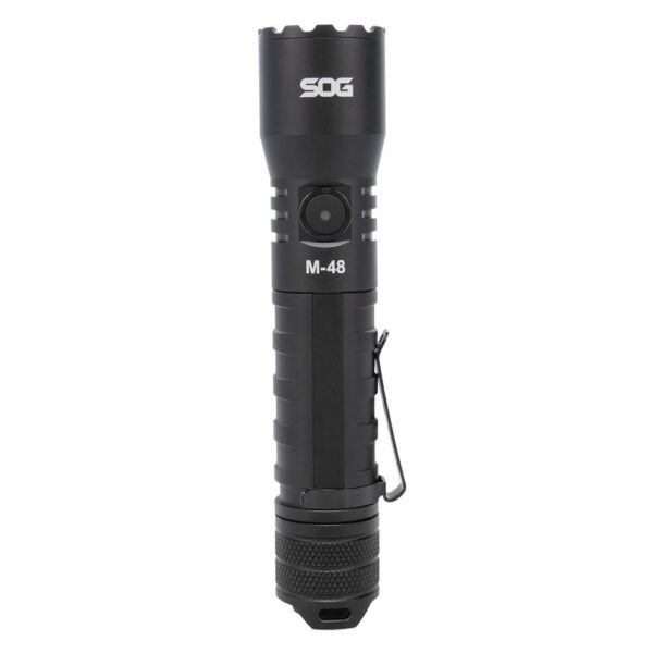 SOG Knives M-48 Flashlight 2500 Lumens Black - Precision Shot Firearms