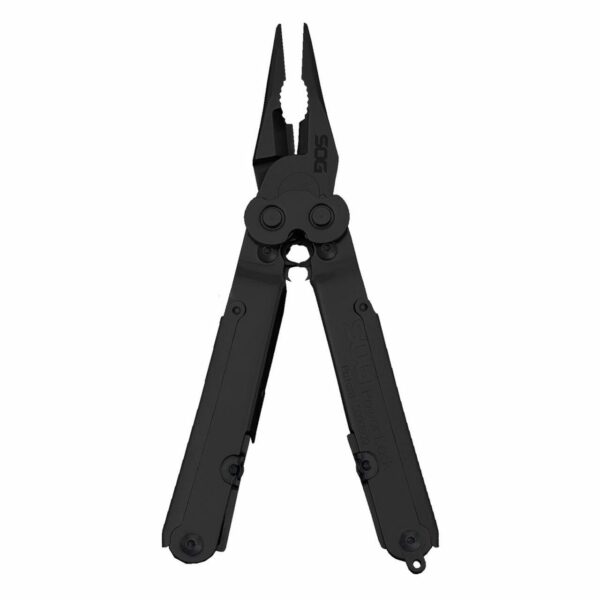 SOG Powerlock Scissors Black Multi-Tool with Nylon Pouch - Precision Shot Firearms