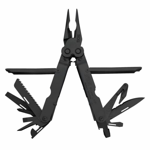SOG Powerlock V-Cutter Multi-Tool Black with Nylon Pouch - Precision Shot Firearms