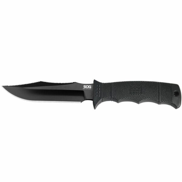SOG SEAL Pup Elite Knife 4.85" Blade Black with Nylon Sheath - Precision Shot Firearms