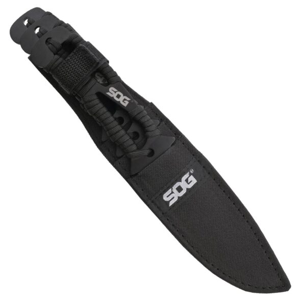 SOG Throwing Knives 4.4" Blade 3 Pack with Nylon Sheath - Precision Shot Firearms