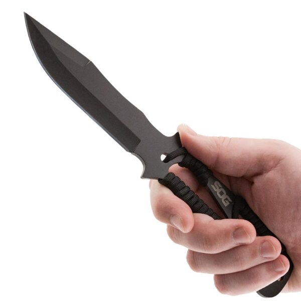 SOG Throwing Knives 4.4" Blade 3 Pack with Nylon Sheath - Precision Shot Firearms