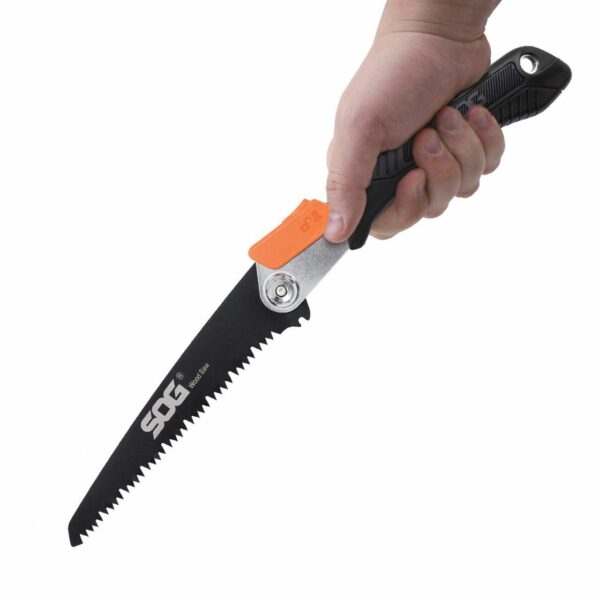 SOG Folding Saw Wood Saw Blade 8.25" Blade Black - Precision Shot Firearms