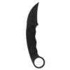 SOG Gambit Blackout Fixed Knife 2-3/5" Sheepsfoot Blade Black - Precision Shot Firearms