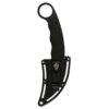 SOG Gambit Blackout Fixed Knife 2-3/5" Sheepsfoot Blade Black - Precision Shot Firearms