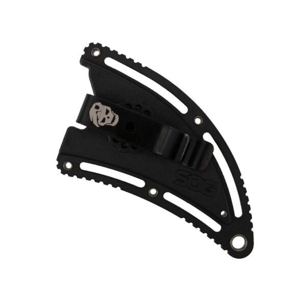 SOG Gambit Blackout Fixed Knife 2-3/5" Sheepsfoot Blade Black - Precision Shot Firearms