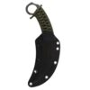 SOG Gambit XL Fixed Knife 4" Karambit Blade OD Green Box - Precision Shot Firearms