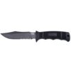 SOG Seal Pup Fixed Blade Knife 4-3/4" Clip Point Blade Black with Nylon Sheath - Precision Shot Firearms