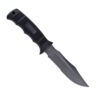 SOG Seal Pup Fixed Blade Knife 4-3/4" Clip Point Blade Black with Nylon Sheath - Precision Shot Firearms