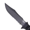 SOG Seal Pup Fixed Blade Knife 4-3/4" Clip Point Blade Black with Nylon Sheath - Precision Shot Firearms