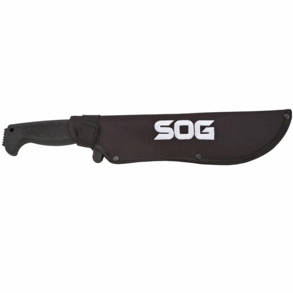 SOG SOGfari Tanto Machete 10" Blade Black - Precision Shot Firearms