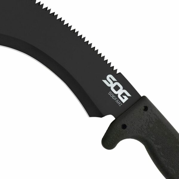 SOG SOGfari Kukri Machete 12" Blade Black - Precision Shot Firearms