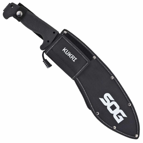 SOG SOGfari Kukri Machete 12" Blade Black - Precision Shot Firearms
