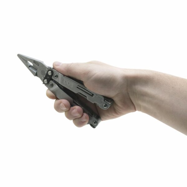 SOG Poweraccess Deluxe Multi-Tool Silver w/ Fabric Sheath and Hex Bit Kit - Precision Shot Firearms