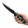 SOG Tech Bowie Knife 6.4" Blade Black - Precision Shot Firearms