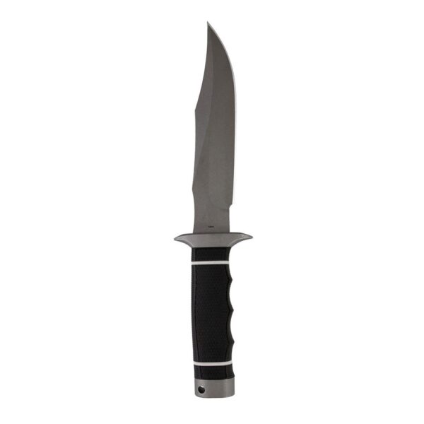 SOG Knives Tech Bowie Knife 6-2/5" Fixed Clip Point Blade Black Box - Precision Shot Firearms