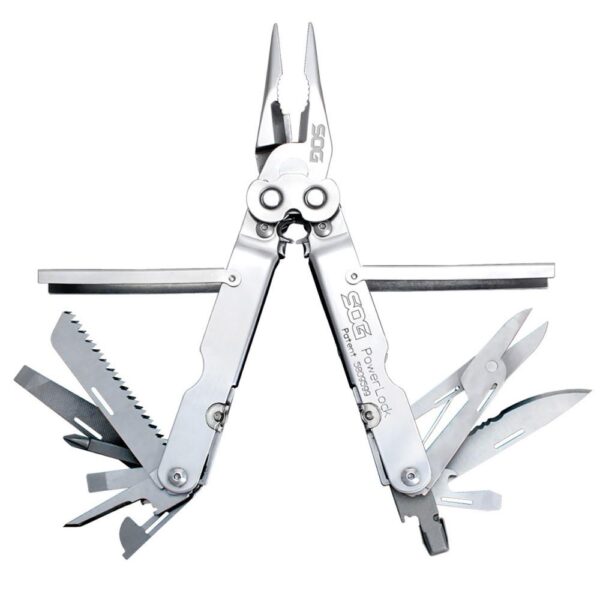 SOG Powerlock Scissors Multi-Tool with Nylon Sheath - Precision Shot Firearms