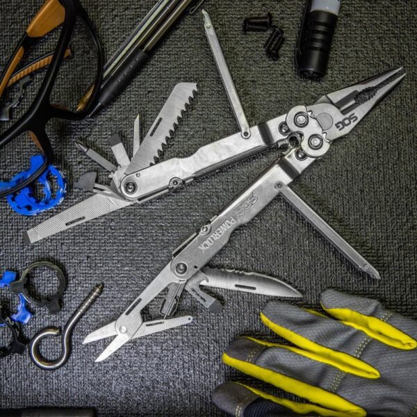 SOG Powerlock Scissors Multi-Tool with Nylon Sheath - Precision Shot Firearms