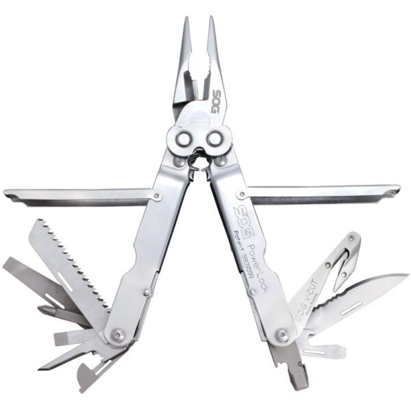 SOG Powerlock with V Cutter Multi-Tool with Nylon Sheath - Precision Shot Firearms