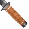 SOG Super SOG Bowie Knife 7.5" Blade Brown Leather - Precision Shot Firearms