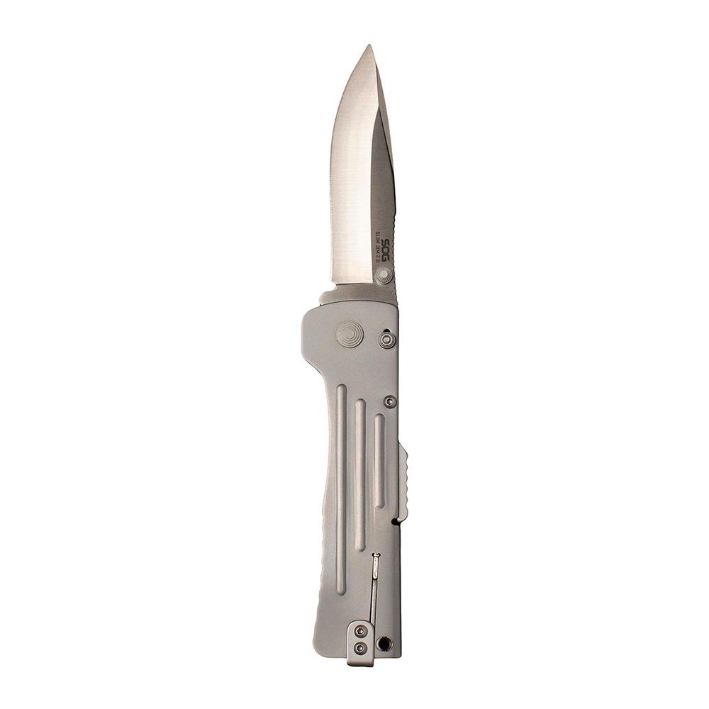 SOG Knives Slim Jim 2.0 Assisted Folding Knife 3-1/5 Clip Point Blade Clam Pack - Precision Shot Firearms