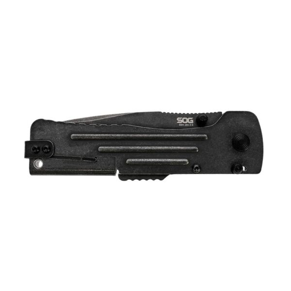 SOG Knives Slim Jim 2.0 Assisted Folding Knife 3-1/5 Clip Point Blade Clam Pack - Precision Shot Firearms