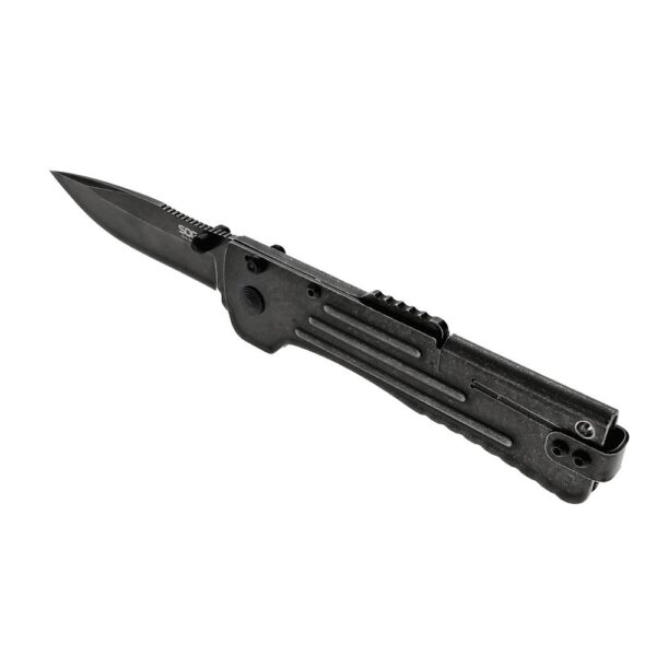 SOG Knives Slim Jim 2.0 Assisted Folding Knife 3-1/5 Clip Point Blade Clam Pack - Precision Shot Firearms