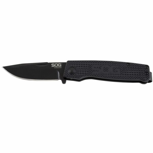 SOG Terminus Folding Knife 3" Blade Black - Precision Shot Firearms