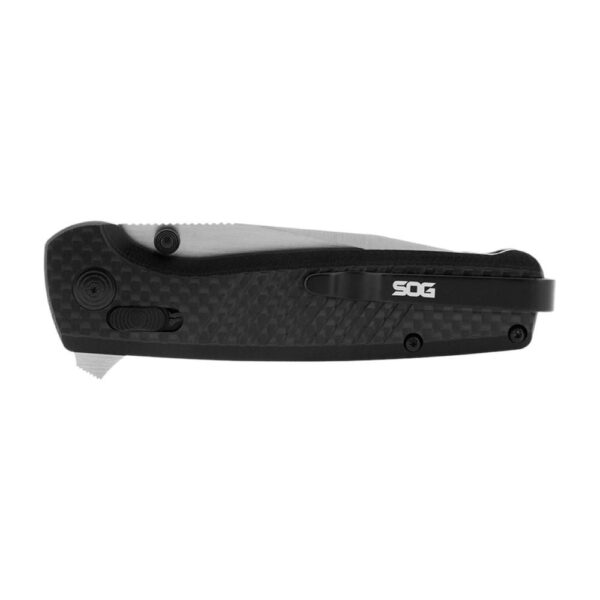 SOG Terminus XR Folding Knife 3" Clip Point Blade Black - Precision Shot Firearms