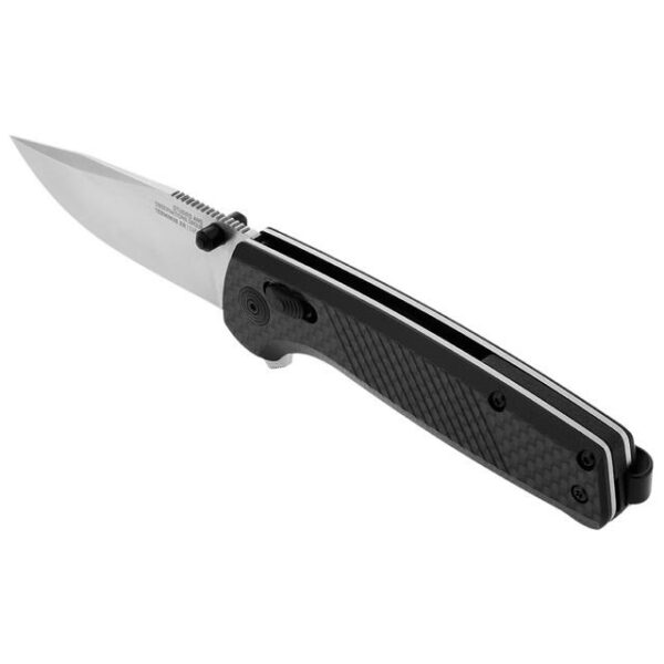 SOG Terminus XR Folding Knife 3" Clip Point Blade Black - Precision Shot Firearms