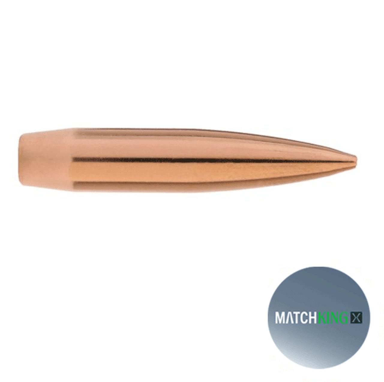 Sierra MatchKing (MKX) Rifle Bullets 6mm 107 gr HPBT MKX 100/ct - Precision Shot Firearms