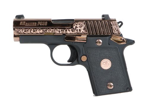 P938 9MM ROSE GOLD/G10 AMBI #, 938-9-ERG-AMBI