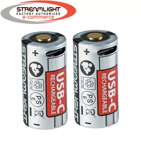 Streamlight SL-B9 USB-C Rechargeable Battery Pack 2/ct - Precision Shot Firearms