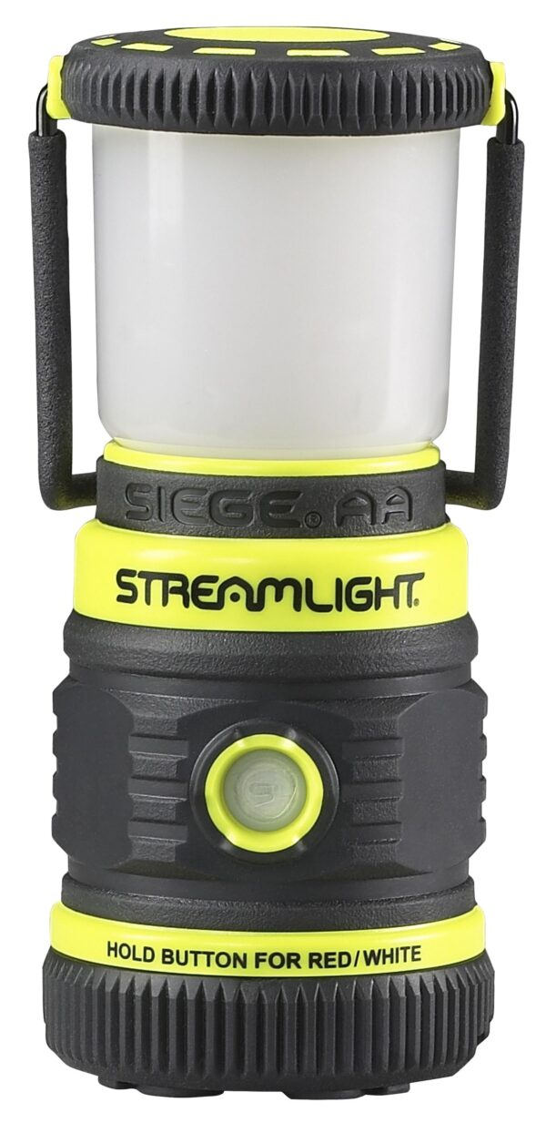 Streamlight Siege AA Ultra-Compact Alkaline Hand Lantern Yellow with Magnetic Base - Precision Shot Firearms