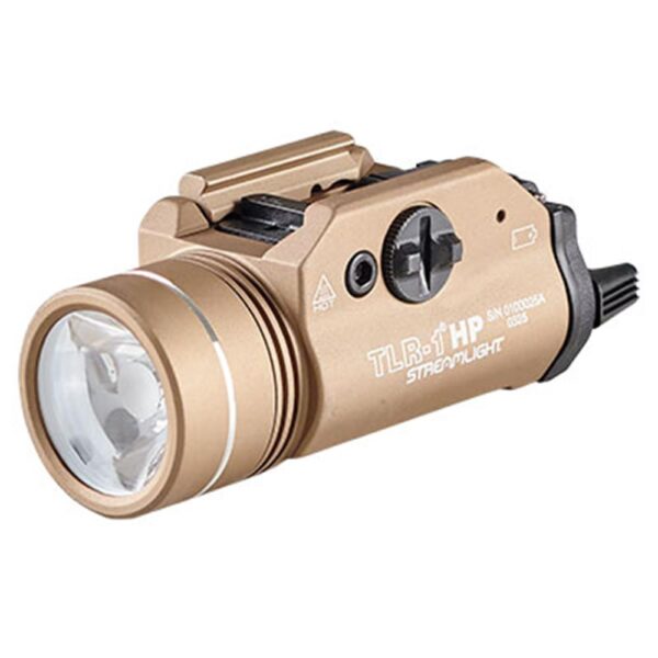 Streamlight TLR-1 HP Handgun Weapon Light 1000 Lumen FDE - Precision Shot Firearms