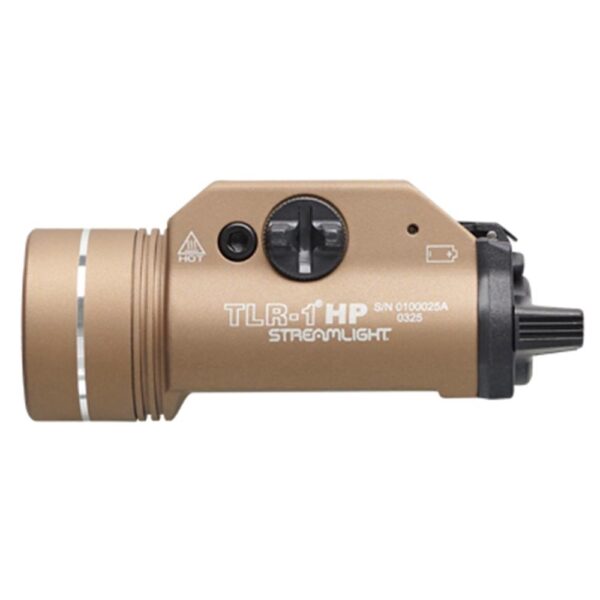 Streamlight TLR-1 HP Handgun Weapon Light 1000 Lumen FDE - Precision Shot Firearms
