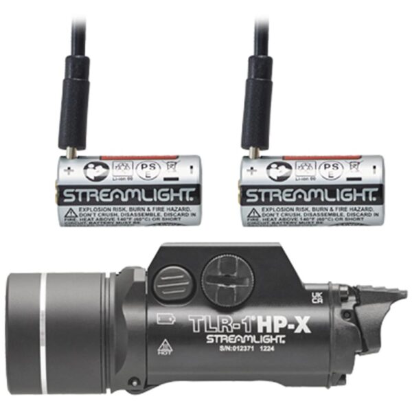 Streamlight TLR-1 HP-X Handgun Weapon Light 1300 Lumen SL-B9 Batteries Included Black - Precision Shot Firearms