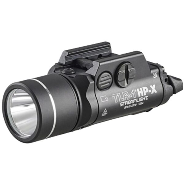 Streamlight TLR-1 HP-X Handgun Weapon Light 1000 Lumen CR123A Batteries Included Black - Precision Shot Firearms
