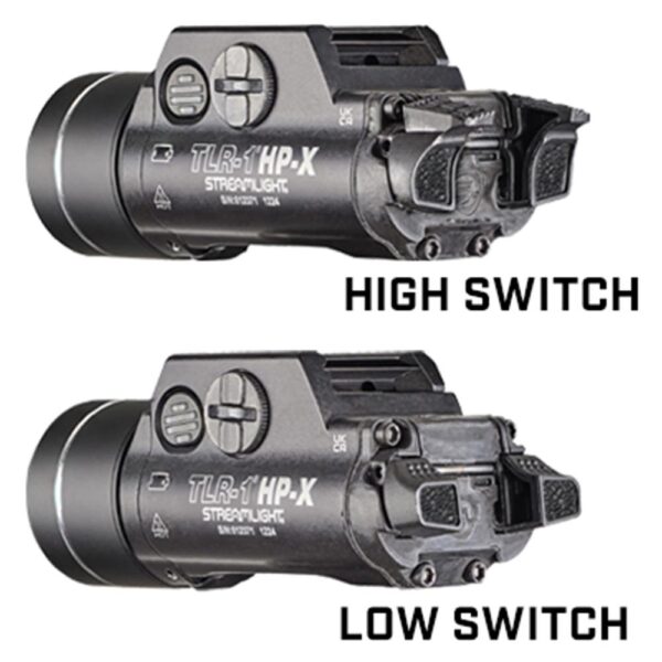 Streamlight TLR-1 HP-X Handgun Weapon Light 1300 Lumen SL-B9 Batteries Included Black - Precision Shot Firearms