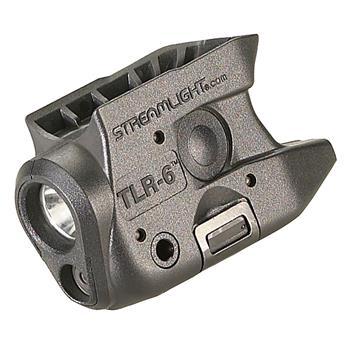 Streamlight TLR-6 Subcompact Tactical Light with Integrated Red Aiming Laser 2 CR1/3N Batteries KAHR - Precision Shot Firearms