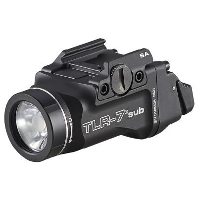 Streamlight TLR-7 Glock Sub Ultra-Compact Tactical Gun Light Black 500 Lumens - Precision Shot Firearms
