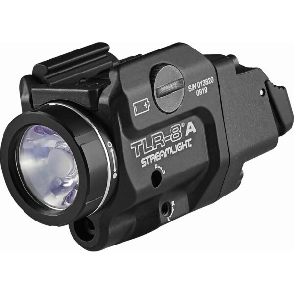 Streamlight TLR-8 A Flex Rail Mounted Weapon Light 500 Lumens Black - Precision Shot Firearms