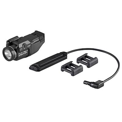 Streamlight TLR RM 1 Rail Mounted Tactical Lighting System Push Button Switch Key Kit and Battery - Black - Precision Shot Firearms