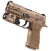 Streamlight TLR-7 X USB Weapon Light with Paddle Switches Key Kit and Battery FDE - Precision Shot Firearms