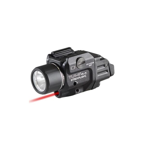 Streamlight TLR-8 HL-X Handgun Weapon Light 1000 Lumens Black SL-B9 Rechargeable Battery Black - Precision Shot Firearms