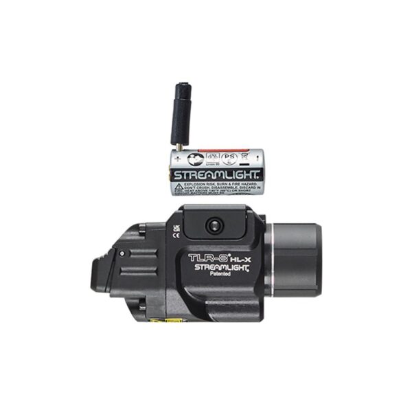 Streamlight TLR-8 HL-X Handgun Weapon Light 1000 Lumens Black SL-B9 Rechargeable Battery Black - Precision Shot Firearms